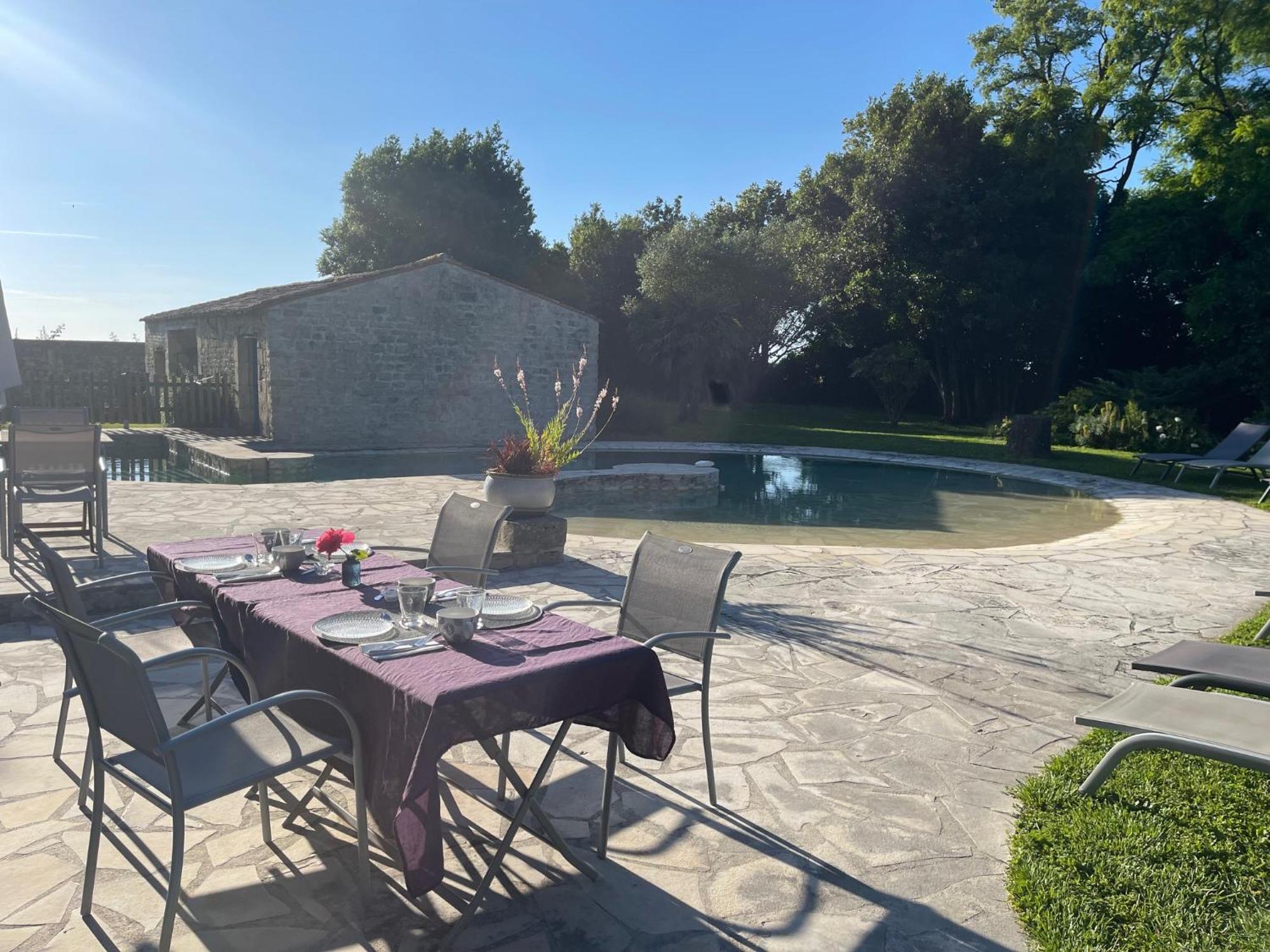 Logis Saint Leonard Bed & Breakfast Dompierre-sur-Mer ภายนอก รูปภาพ